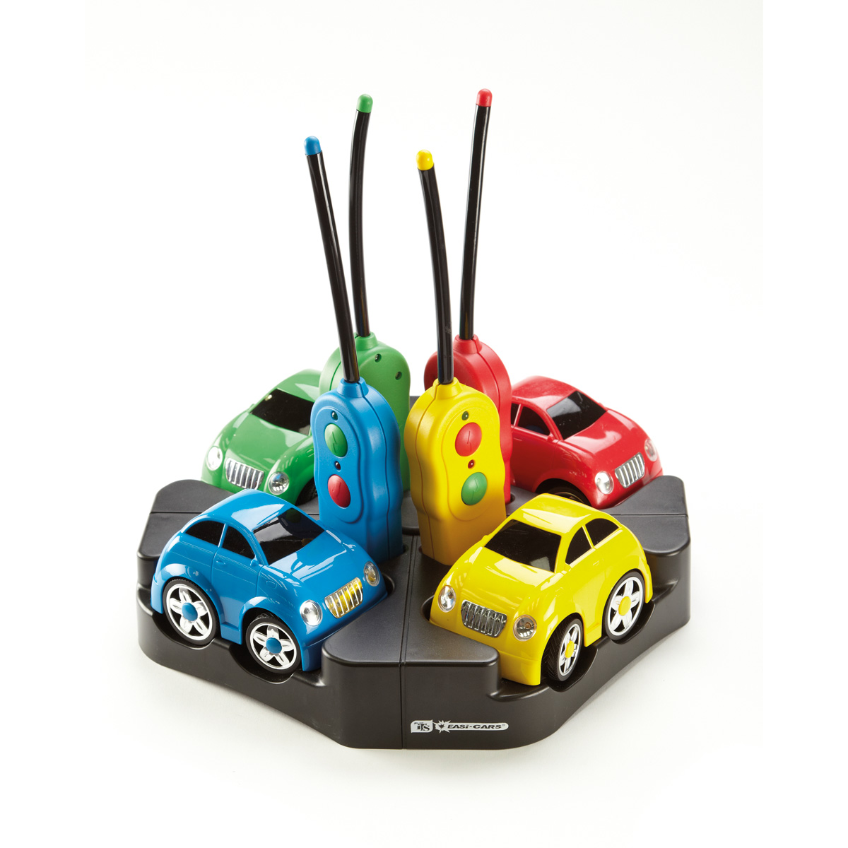 TTS EasiCars + Docking Station Rechargeable Remote Control Cars (Set
