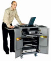 Bretford Mobile Steel AV Cabinet