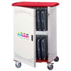 EcoCart - 16 Bay Laptop Charging Trolley (Red)