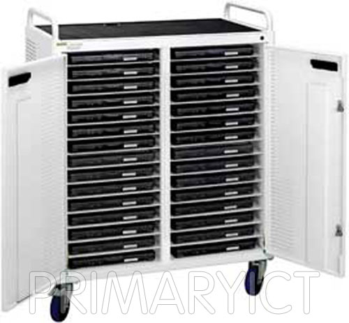 Bretford 30 Mobile Laptop Storage and Recharging Trolley (with IC) (Large Picture)