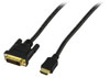 Gold Plated DVI-D to HDMI Cable - 2.5m