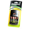 Duracell Value Battery Charger - Includes 2x AA and 2x AAA Batteries