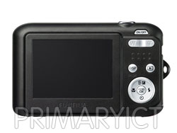 Fujifilm FinePix L55 12 Megapixel Camera - 3x Optical Zoom (Red) Pic 2 [FUJI-L55-RED , P10NC06160A]