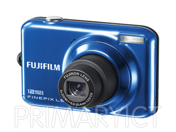 Fujifilm FinePix L55 12 Megapixel Camera - 3x Optical Zoom (Blue) (Large Picture)