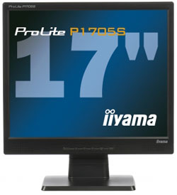 Iiyama ProLite 17inch DVI Hard Glass TFT Screen (P1705S-1)