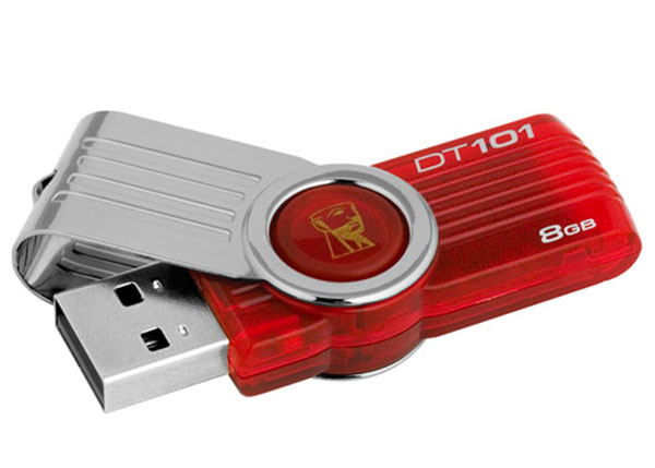 Kingston 8GB Capless DataTraveler (USB Flash Drive) / 10 Pack (Large Picture)