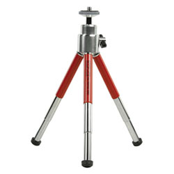 Tuff-Cam/Mini Camera Tripod - Red [TRIPODM-RED]
