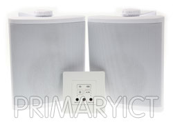 Nuvo 40W In-Wall Amplifier & 2x Wall Speakers [NVWA40W-UK , NV-WA40UK , ST35534]