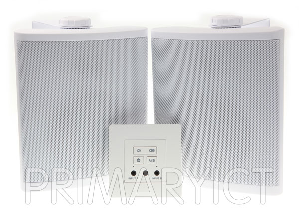 Nuvo 40W In-Wall Amplifier & 2x Wall Speakers (Large Picture)