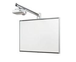 SMART Board SB-680 with NEC M260XS Projector & SMS Projector Wall Mount [SB680-NECM260-WM , ST34874]