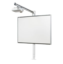 SMART Board SB-680 with NEC M260XS Projector & SMS Motorised Height Adjustable Wall Mount [SB680-NECM260-HAWM , ST34877]