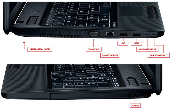 Toshiba Satellite Pro C660-21T Intel Core i3-2310M Windows 7 Professional Laptop (Large Picture)
