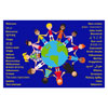 Children of the World Welcome Rectangular Carpet - 2m x 1.33m - MAT1160