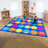 Emotions Large Square Placement Carpet - 3m x 3m - MAT1170