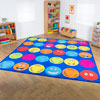 Emotions Large Square Placement Carpet - 3m x 3m - MAT1170