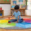 Rainbow Polygons Circular Carpet - 2m diameter - MAT1204