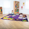 Storytime Square Carpet - 2m x 2m - MAT1225