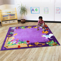 Storytime Square Carpet - 2m x 2m