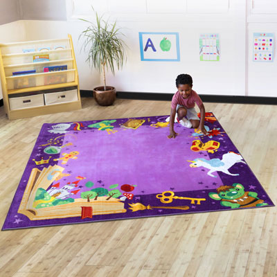 Storytime Square Carpet - 2m x 2m - MAT1225