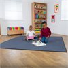 Luxury Super Soft Square Carpet - Grey - 2m x 2m - MAT1185