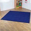 Luxury Super Soft Square Carpet - Navy - 2m x 2m - MAT1186