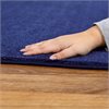 Luxury Super Soft Circular Carpet - Navy - 2m diameter - MAT1191