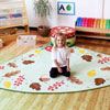 Forest Friends Corner Placement Carpet - 2m x 2m - MAT1254