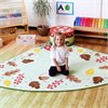 Forest Friends Corner Placement Carpet - 2m x 2m - MAT1254