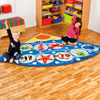 Under the Sea Corner Placement Carpet - 2m x 2m - MAT1239