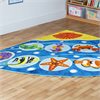 Under the Sea Corner Placement Carpet - 2m x 2m - MAT1239