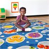 Under the Sea Large Square Placement Carpet - 3m x 3m - MAT1237