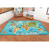 Animals & Places of the World Rectangular Carpet - 3m x 2m - MAT1212