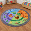 Life Cycles Circular Carpet - 2m diameter - MAT1213