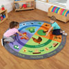 Life Cycles Circular Carpet - 2m diameter - MAT1213