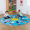 Professions Circular Carpet - 2m diameter - MAT1175