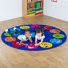 Emotions Circular Placement Carpet - 2m diameter - MAT1168