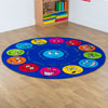 Emotions Circular Placement Carpet - 2m diameter - MAT1168