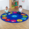 Emotions Circular Placement Carpet - 2m diameter - MAT1168