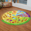 Nutrition Circular Carpet - 2m diameter - MAT1201