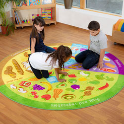 Nutrition Circular Carpet - 2m diameter