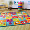 Alphabet Square Placement Carpet - 2m x 2m - MAT1231