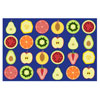 Fruit Rectangular Placement Carpet - 3m x 2m - MAT1172