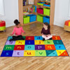 Alphabet Rectangular Carpet - 2m x 1.5m - MAT1060