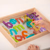 Rainbow Glitter Letters - 70mm - Set of 26 - CD72433