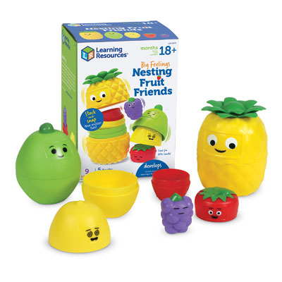 Big Feelings Nesting Fruit Friends - by Learning Resources - LER6376