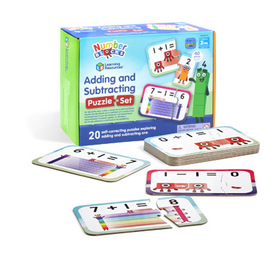 Numberblocks Adding and Subtracting Puzzle Set - H2M95402-UK