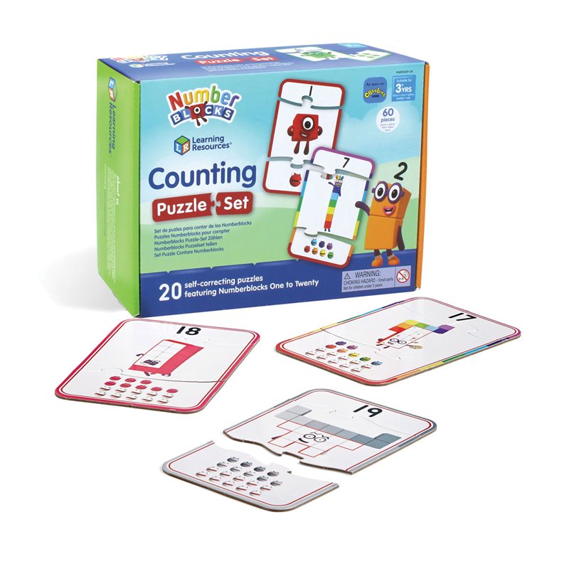 Numberblocks Counting Puzzle Set - H2M95401-UK
