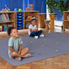 Essentials Rainbow Stars Carpet - 3m x 2m - with Indoor/Outdoor Backing - MAT1263