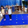 Essentials Rainbow Spots Carpet - 3m x 2m - with Indoor/Outdoor Backing - MAT1264