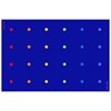 Essentials Rainbow Spots Carpet - 3m x 2m - with Indoor/Outdoor Backing - MAT1264